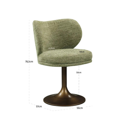 Eetkamerstoel Amely pistache softweave draaibaar by Richmond Interiors