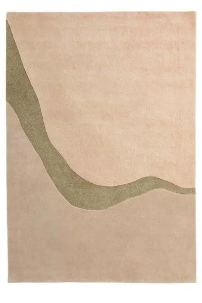 Vloerkleed Organix Khaki - 160x230 by Brinker Carpets