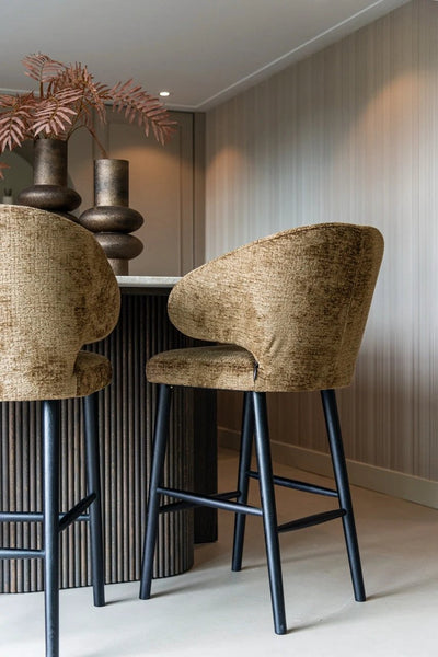 Barstoel Indigo op maat gemaakt, brandvertragend by Richmond Interiors