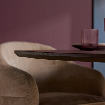 Eettafel Eiken Ferris | Deens Ovaal 240 cm | Bruin by Starfurn