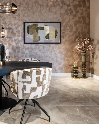 Eetkamerstoel Milly biscotti draaibaar by Richmond Interiors