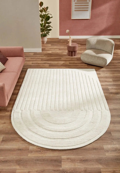 Vloerkleed Monza Boog Light Grey - 170x230 by Brinker Carpets