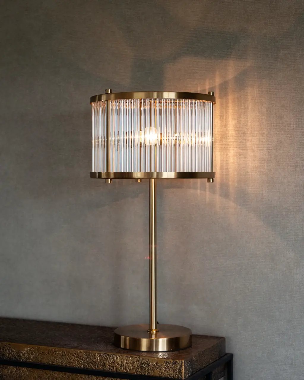 Tafellamp Loiza Brushed Gold by Richmond Interiors