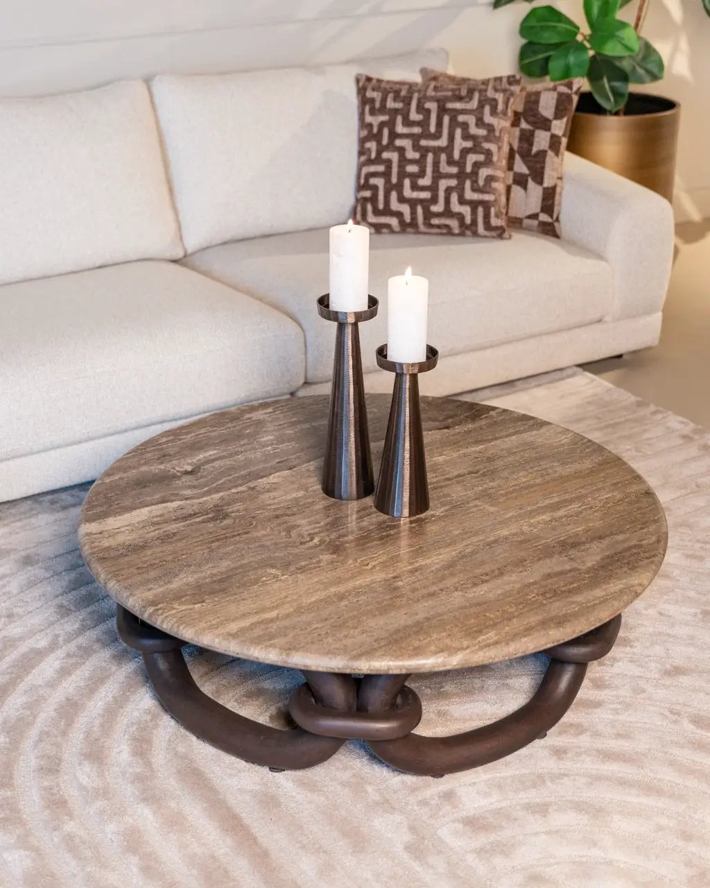 Salontafel Chainey asbruin by Richmond Interiors