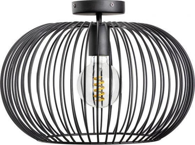 Plafondlamp Wire Zwart Ø40cm by ETH