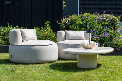 Tuinloungestoel Nammos beige draaibaar by Richmond Interiors