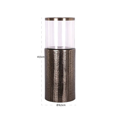 Windlicht Faylen brons S by Richmond Interiors