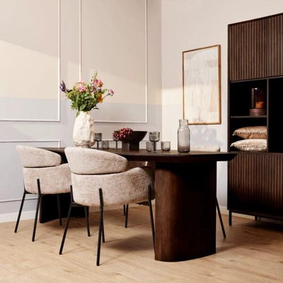 Eettafel Maré Bruin | 240 cm by depauwwonen