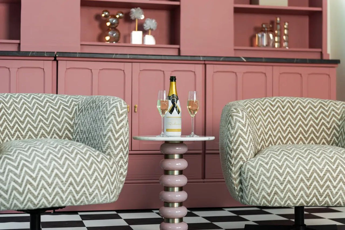 Bijzettafel Villeray roze by Richmond Interiors