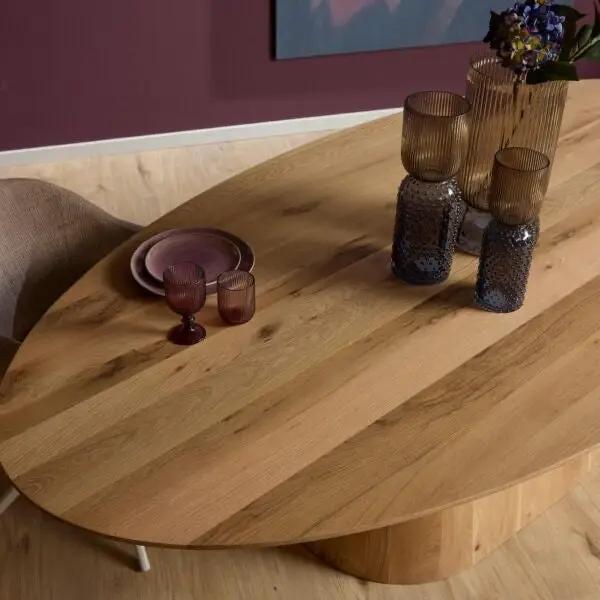 Eettafel Riga | 240 cm | Naturel Eiken by Starfurn