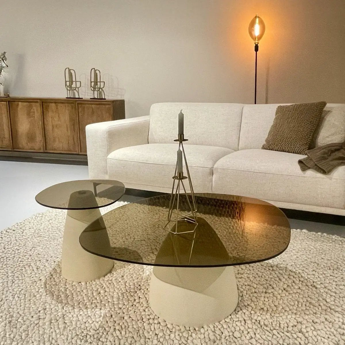 Salontafel/bijzettafel Brix Mylon 50 cm by Livingfurn
