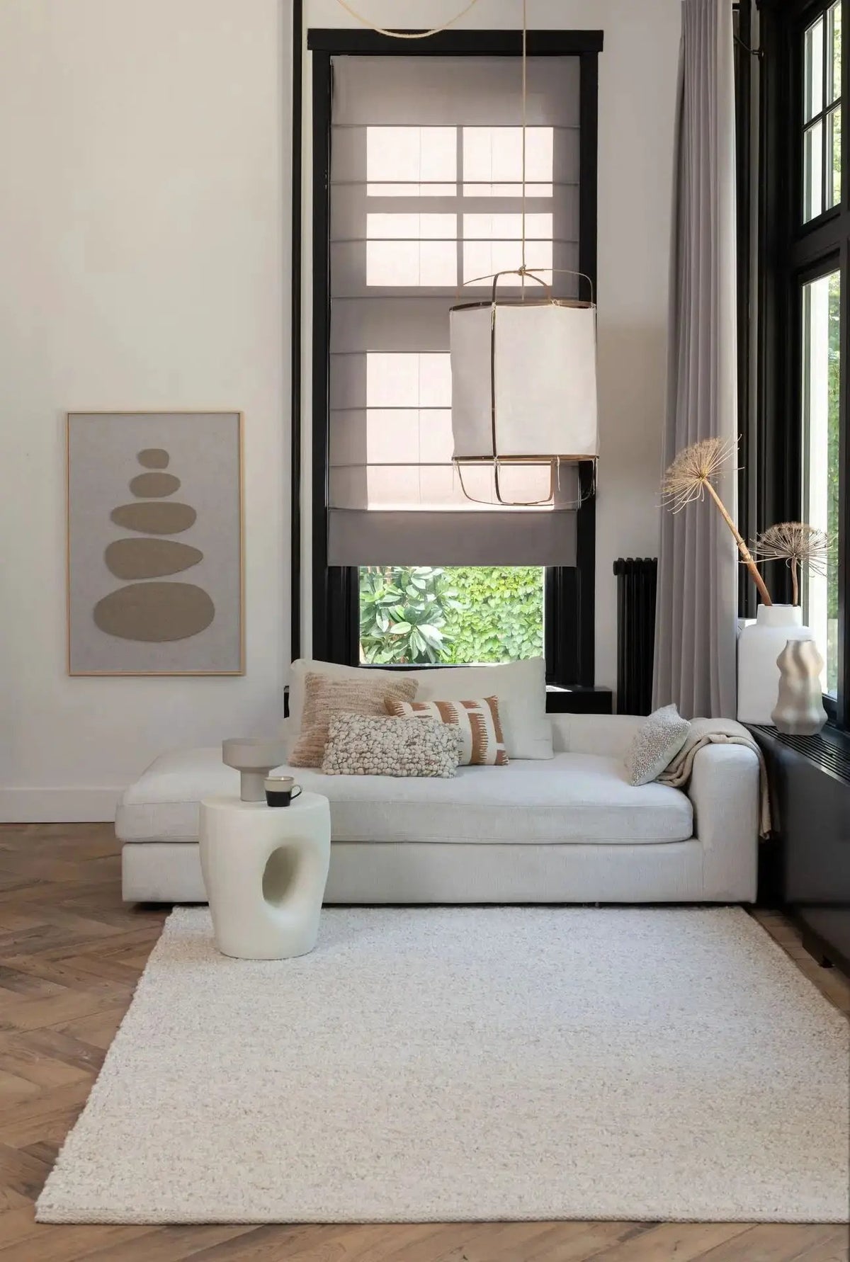 Vloerkleed Bonita Wol Coud White | 200x300 by Brinker Carpets