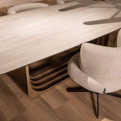 Eettafel Maxfield beige 230 by Richmond Interiors
