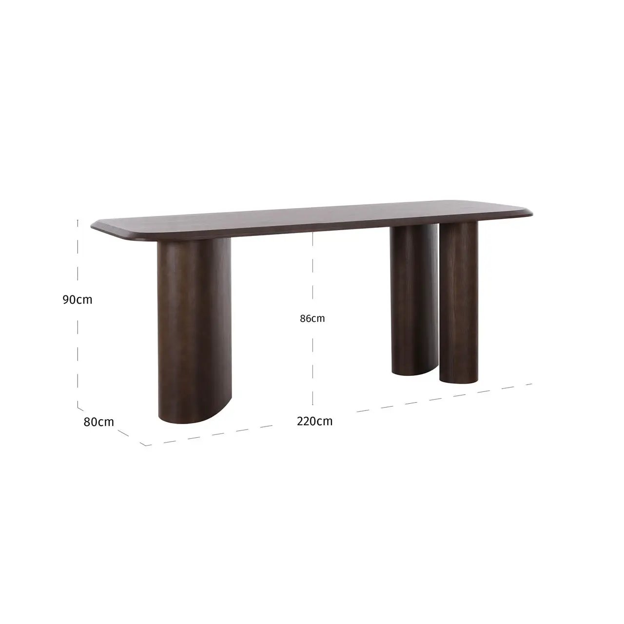 Countertafel Prancer bruin by Richmond Interiors