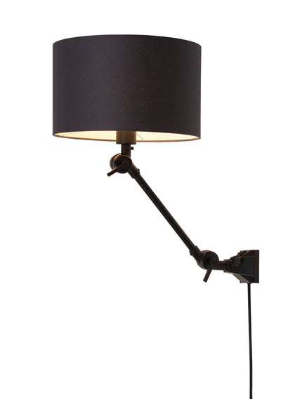 Wandlamp Amsterdam - Zwart/Zwart - 65x32x45cm by it's about RoMi