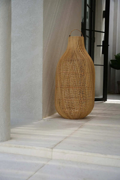 De Kendi Hanglamp/vloerlamp - Naturel - L by Bazar Bizar Antwerp