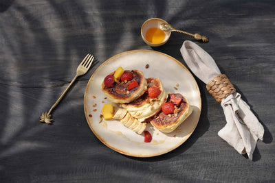 Gouden Pineapple Theelepel by Bazar Bizar Antwerp