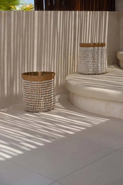 De Pandan Mand #1 - Naturel Wit