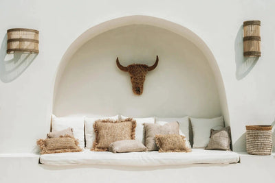 De Pandan Mand #1 - Naturel Wit by Bazar Bizar Antwerp