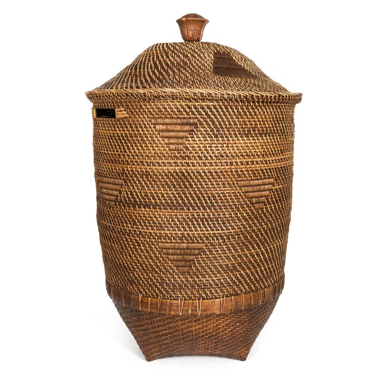 De Colonial Wasmand - Naturel Bruin - XL by Bazar Bizar Antwerp