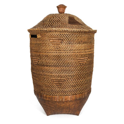 De Colonial Wasmand - Naturel Bruin - XL by Bazar Bizar Antwerp
