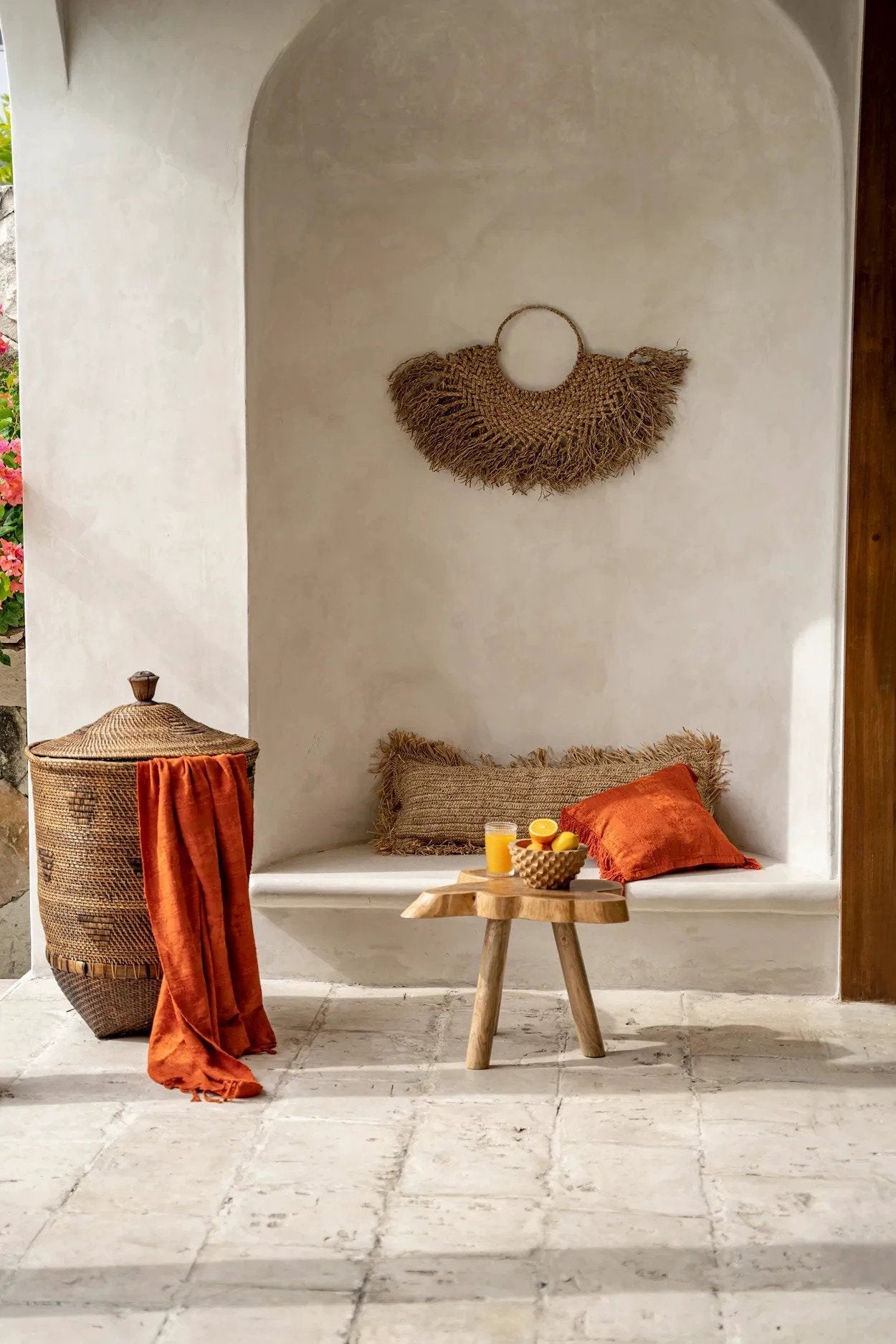 De Colonial Wasmand - Naturel Bruin - XL by Bazar Bizar Antwerp