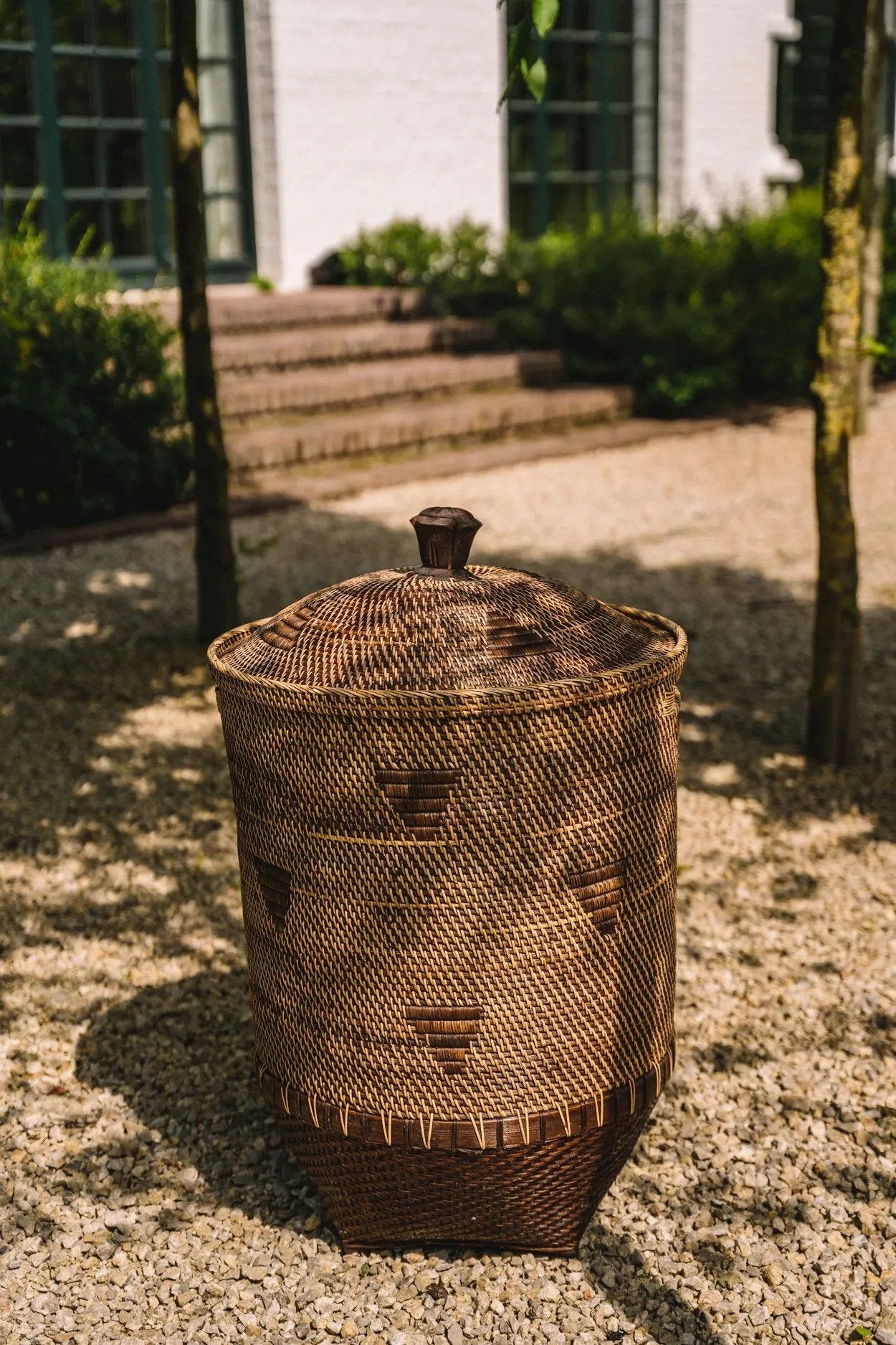 De Colonial Wasmand - Naturel Bruin - XL by Bazar Bizar Antwerp