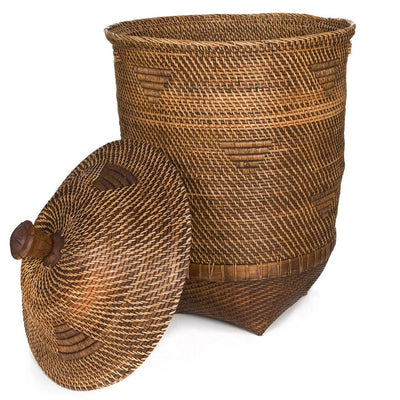 De Colonial Wasmand - Naturel Bruin - XL by Bazar Bizar Antwerp