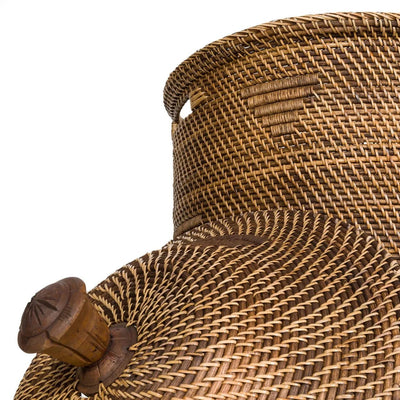 De Colonial Wasmand - Naturel Bruin - XL by Bazar Bizar Antwerp