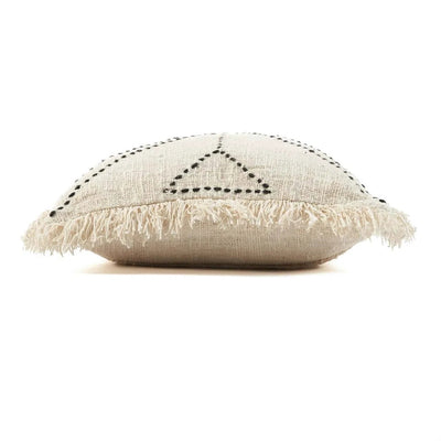 Kussenhoes De Tribal - naturel-zwart - 50x50cm by Bazar Bizar Antwerp