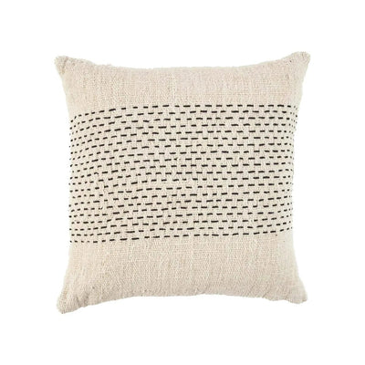 Kussehoes De Misty - natuurlijk zwart - 50x50cm by Bazar Bizar Antwerp