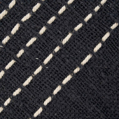 Kussenhoes De Drizle - zwart-wit - 50x50cm by Bazar Bizar Antwerp