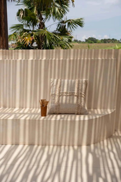 Kussenhoes De Nomad - naturel - 50x50cm by Bazar Bizar Antwerp