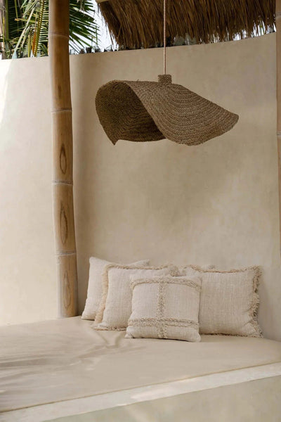 Kussenhoes De Nomad - naturel - 50x50cm by Bazar Bizar Antwerp