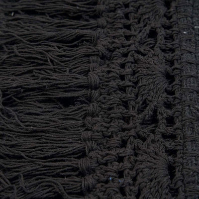 The Gypsy bedsprei - zwart - 260x122cm by Bazar Bizar Antwerp