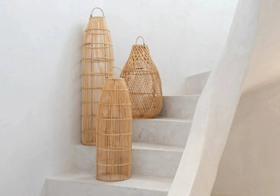 De Fish Trap Hanglamp - Natuurlijk - M by Bazar Bizar Antwerp