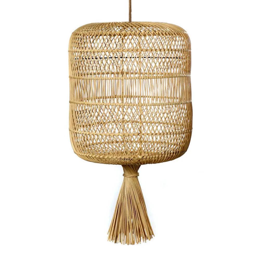 De Dumpling Hanglamp / Vloerlamp - Naturel - L by Bazar Bizar Antwerp