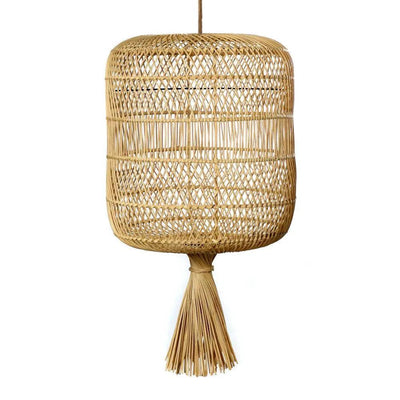 De Dumpling Hanglamp / Vloerlamp - Naturel - L by Bazar Bizar Antwerp