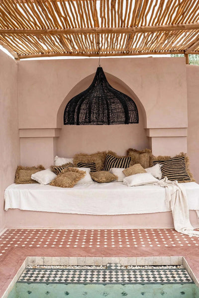 De Whipped Hanglamp - Zwart - XL by Bazar Bizar Antwerp