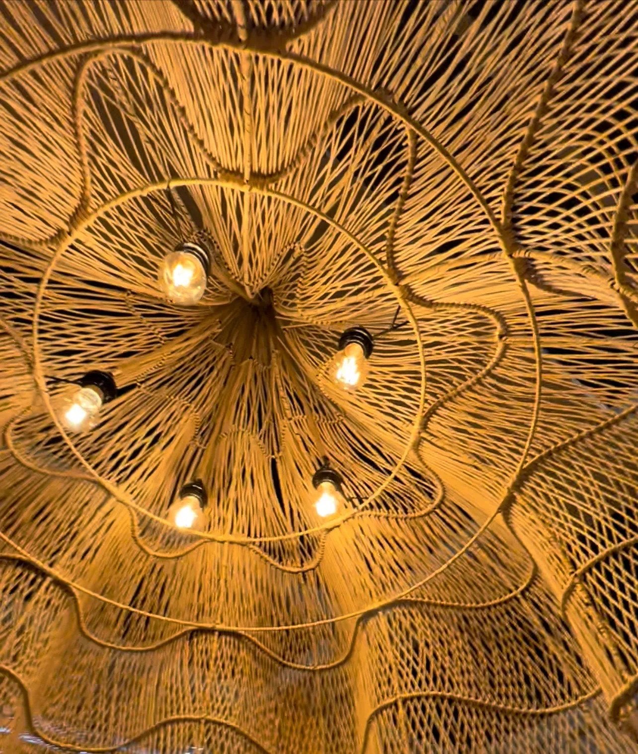 De Whipped Hanglamp - Naturel - XXL by Bazar Bizar Antwerp