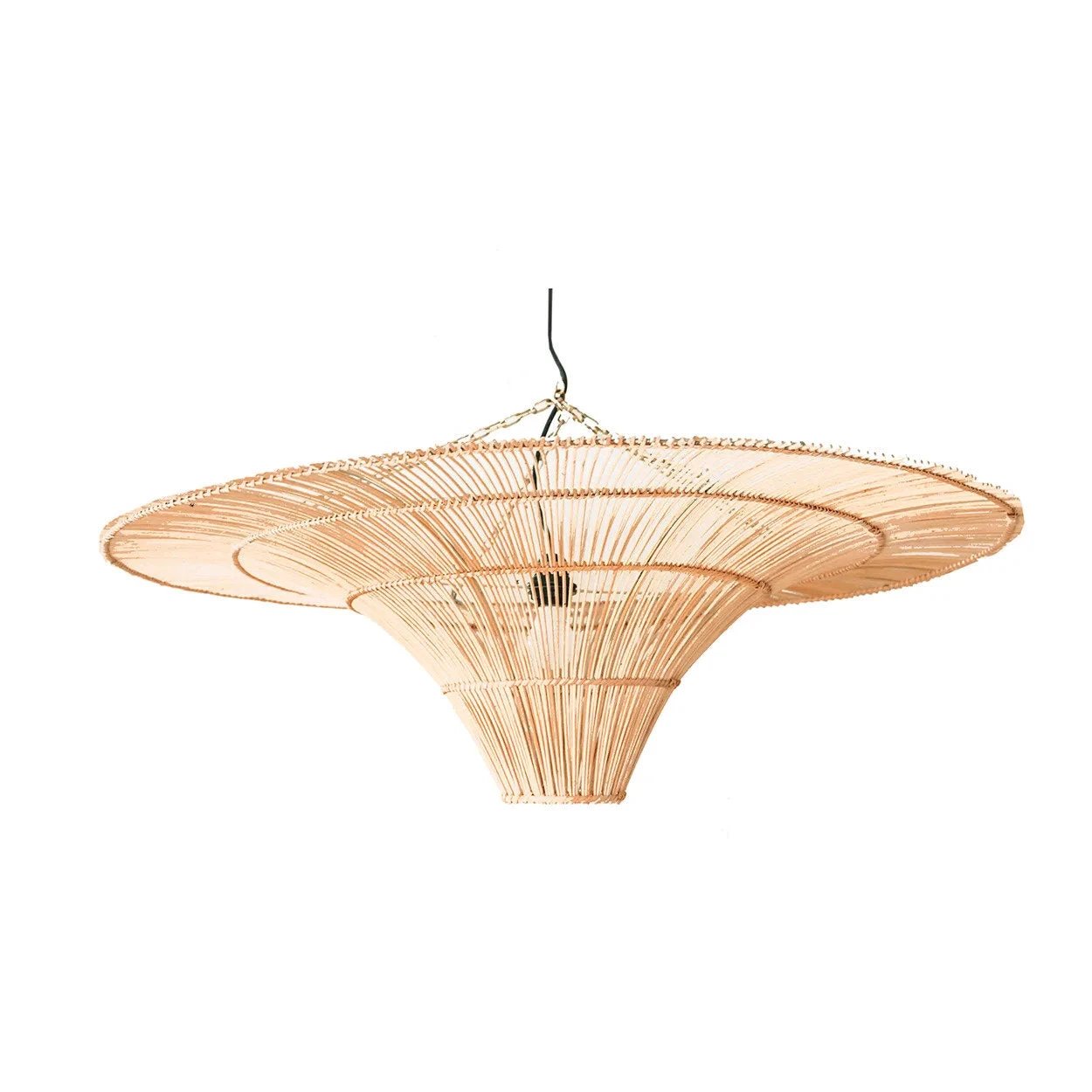 De Sky Hanglamp - Naturel - XL by Bazar Bizar Antwerp