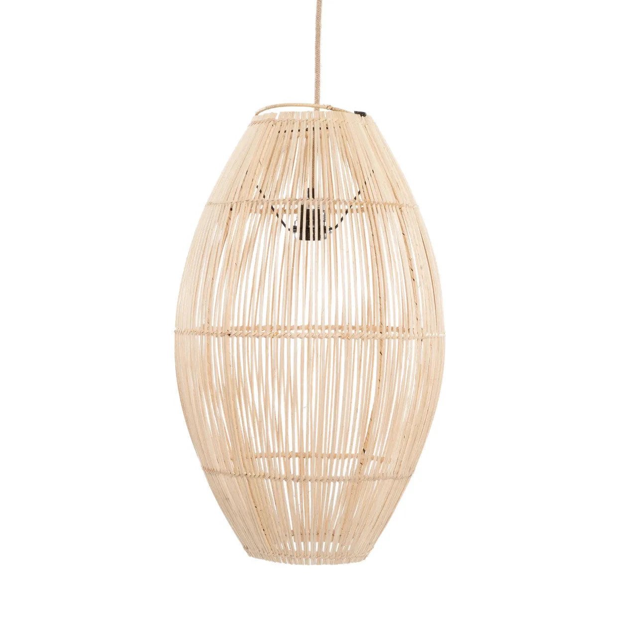 De Zuri Hanglamp / Vloerlamp - Naturel - L by Bazar Bizar Antwerp
