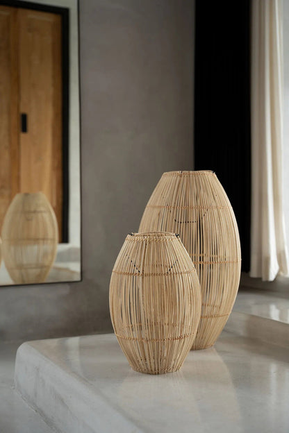 De Zuri Hanglamp / Vloerlamp - Naturel - M