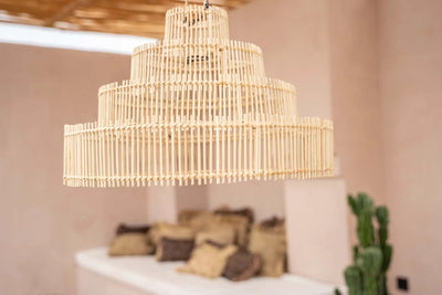 De Wedding Cake Hanglamp - Naturel - M by Bazar Bizar Antwerp