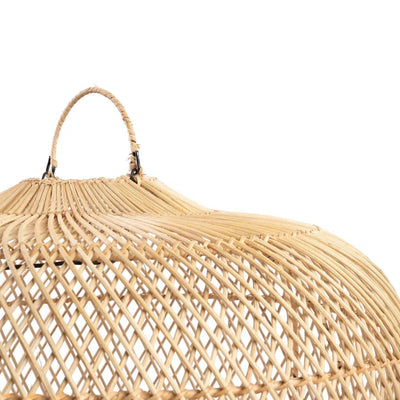 De Batu Bolong Hanglamp / Vloerlamp - Naturel - L by Bazar Bizar Antwerp