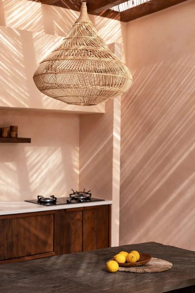 De Drop Hanglamp - Naturel - L by Bazar Bizar Antwerp