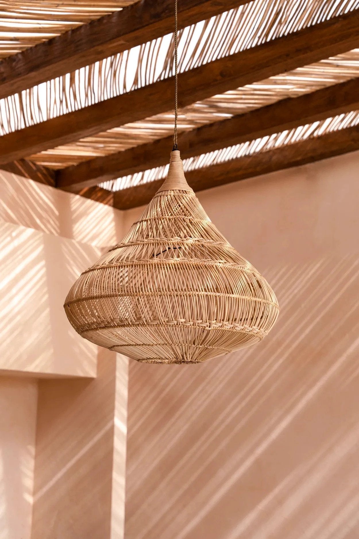 De Drop Hanglamp - Naturel - XL by Bazar Bizar Antwerp