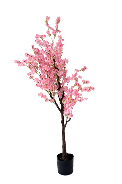 Kunstplant bloesem roze deluxe 150cm by NeverLeafs