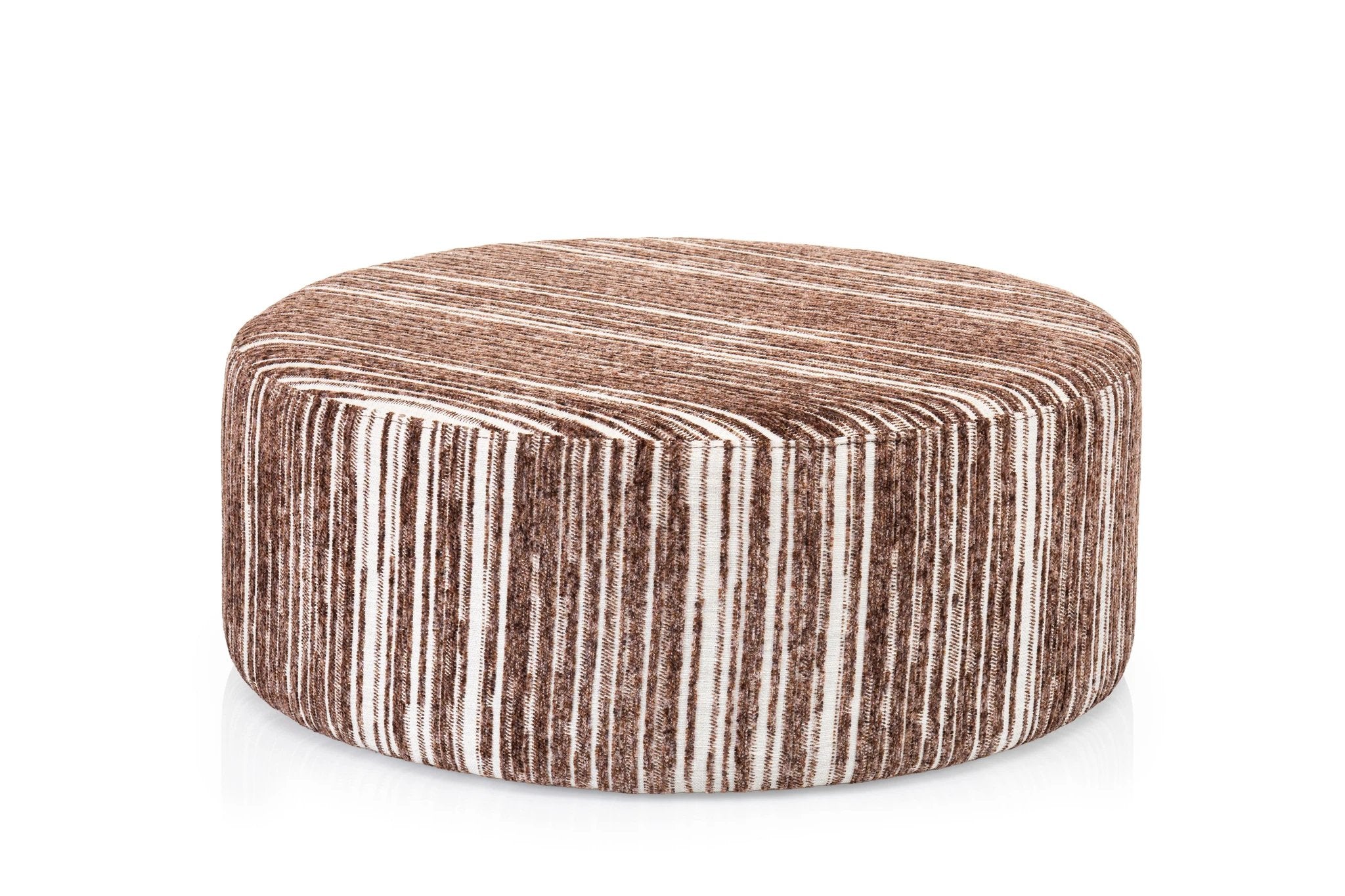 Poef Bali ⌀80cm × 30cm | op maat vanaf €269 by Moods Collection