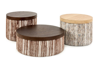 Poef Bali ⌀60cm × 45cm | op maat vanaf €199 by Moods Collection